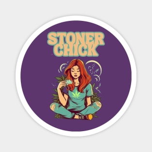Stoner Chick 420 Magnet